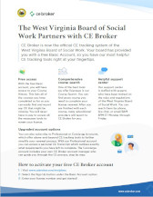 CE Broker partnership document thumbnail CE Broker partnership document thumbnail